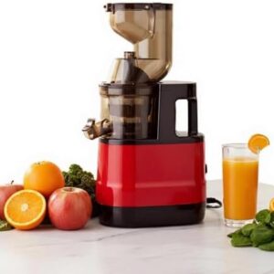 Slow Masticating Cold Press Juicer 300W, BPA-Free Compact Juice Extractor | 300W slow cold press juicer, BPA-free compact extractor locks fruit nutrients, easy rinse home maker for fresh daily drinks : Home & Kitchen