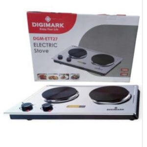 Digimark 2 Plates Stainless Steel Stove