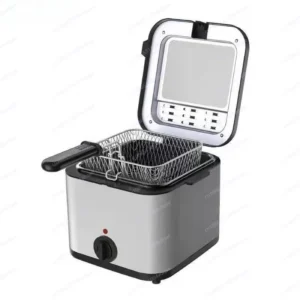 Large Capacity All-in-One Electric Fryer for Home Kitchen for Chicken Fillet and French Fries 1PC Fryer App 3 litters