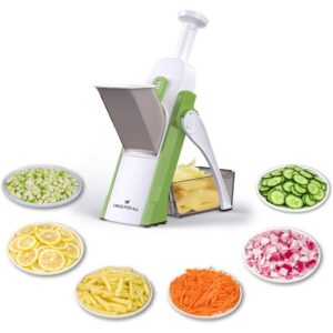 Safe Mandoline Slicer, All-In-One Vegetable Chopper