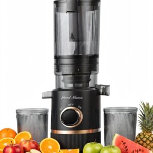 Good Mama Slow Juicer 200W - GES-J4 - Slow Juicing & Juice Separation - Preserving Nutrients - Low Noise
